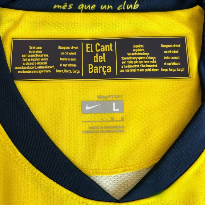 2008-2010 Barcelona Away Retro Soccer Jersey