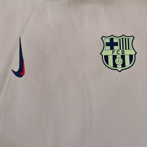 2024 Barcelona White Fleece Hoodie