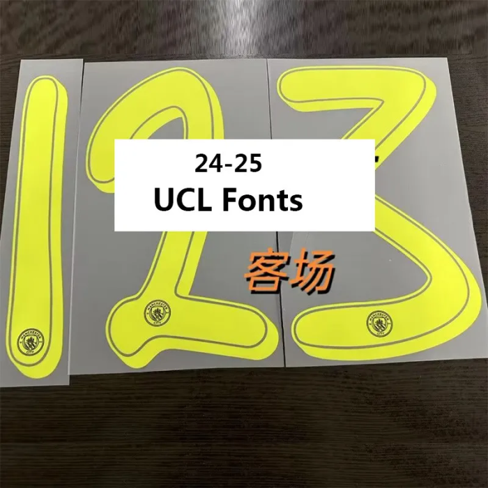 24-25 Manchester City Away Fans Soccer Jersey