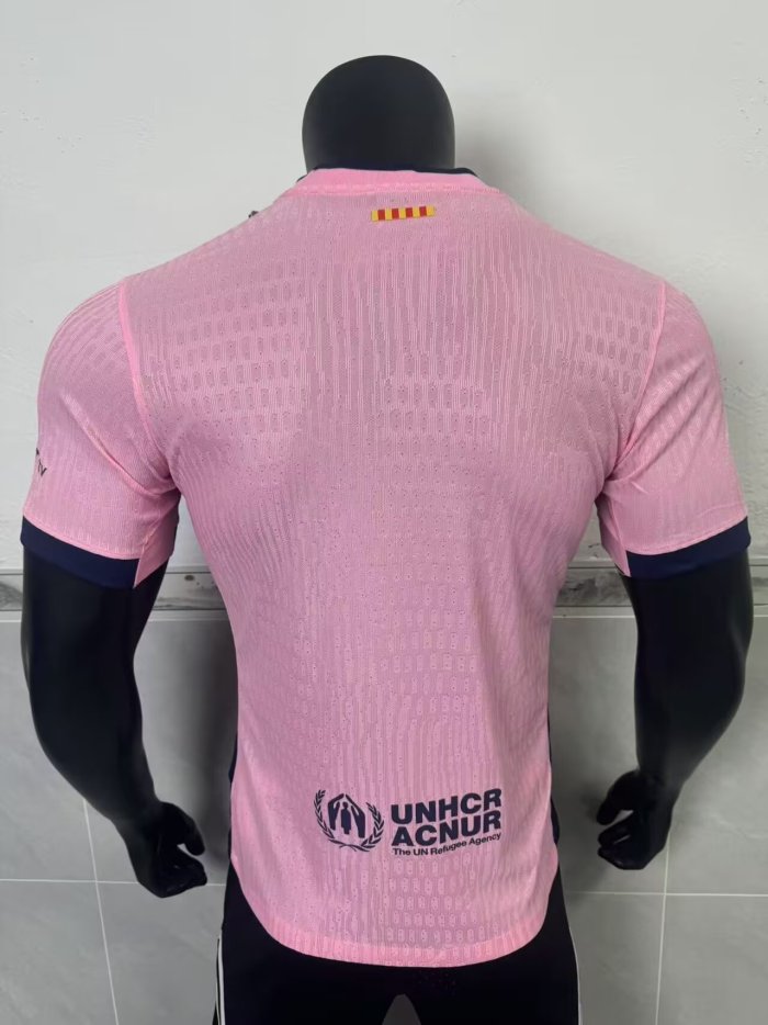 25-26 Barcelona Pink Special Edition Player Version Soccer Jersey
