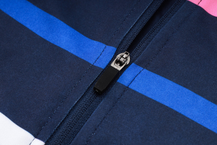 24-25 France High Quality Half Pull Tracksuit