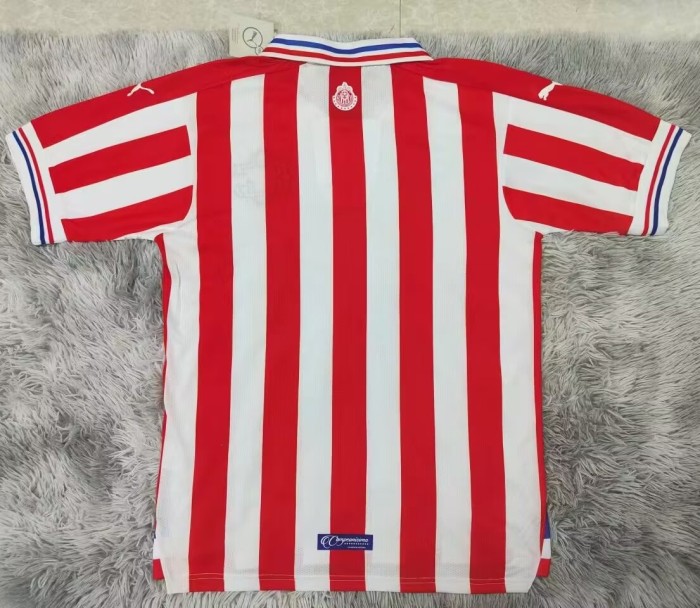 2017-2018 Chivas 110th Anniversary Edition Home Soccer Jersey