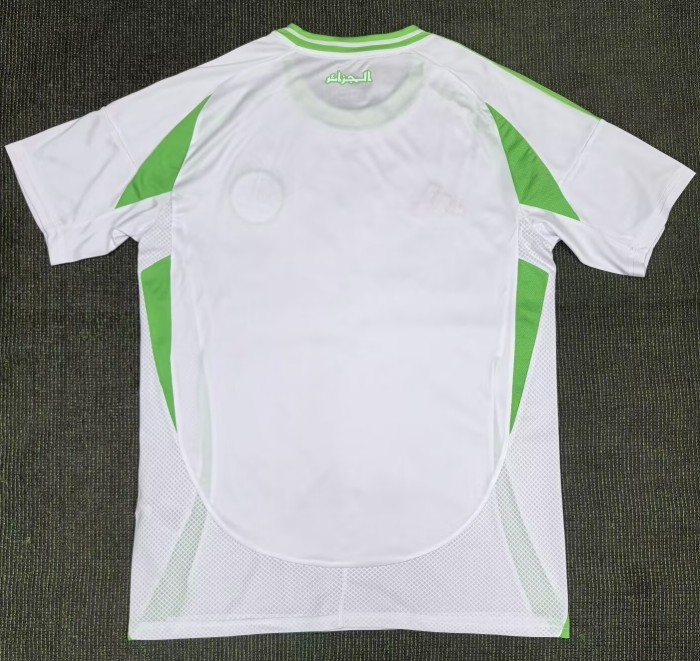 24-25 Algeria Home Fans Soccer Jersey