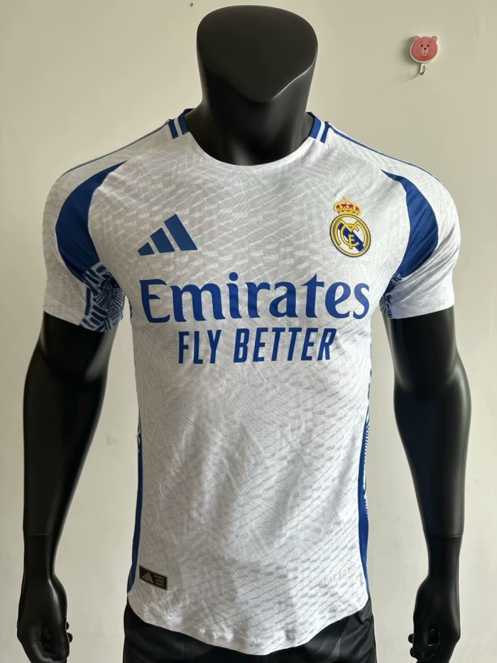 25-26 Real Madrid White Special Edition Player Version Soccer Jersey