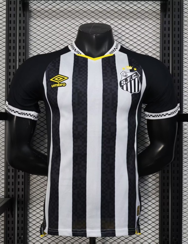 25-26 Santos FC Away Player Version Soccer Jersey