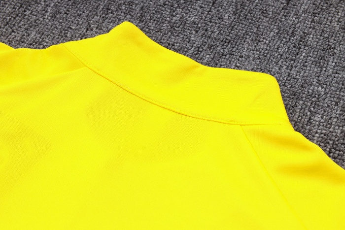 23-24 Dortmund High Quality Half Pull Tracksuit
