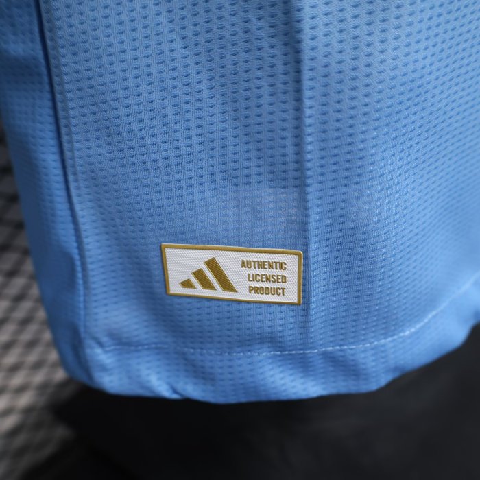 25-26 Real Madrid Blue GoalKeeper Player Version Soccer Jersey