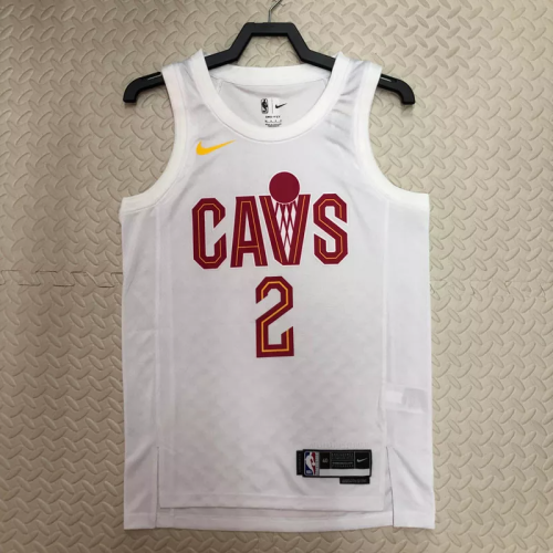 22-23 Cleveland Cavaliers IRVING #2 White Top Quality Hot Pressing NBA Jersey