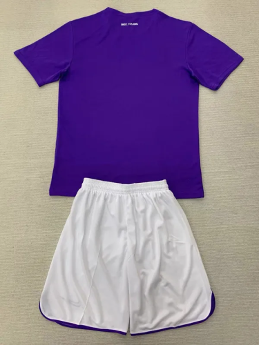 24-25 Toulouse Home Kids Soccer Jersey