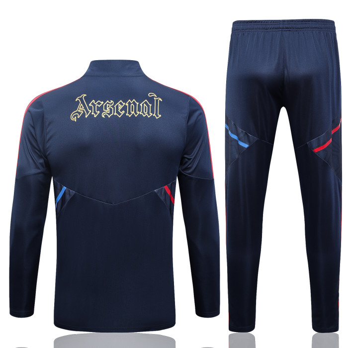 23-24 Arsenal High Quality Half Pull Tracksuit