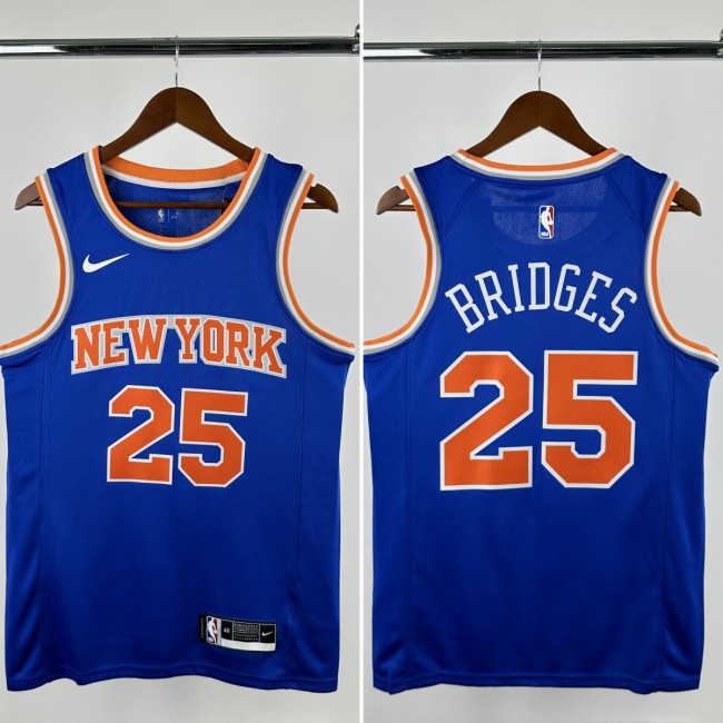 24-25 KNICKS Top Quality Hot Pressing NBA Jersey