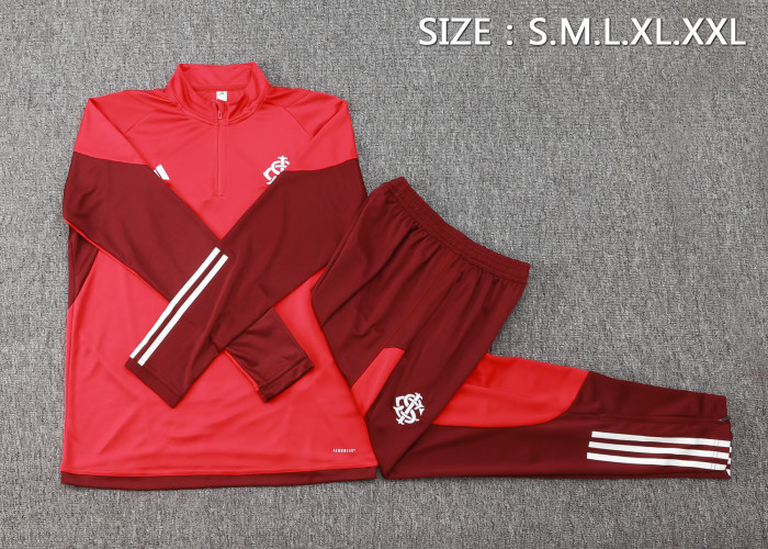 24-25 Internacional High Quality Half Pull Tracksuit