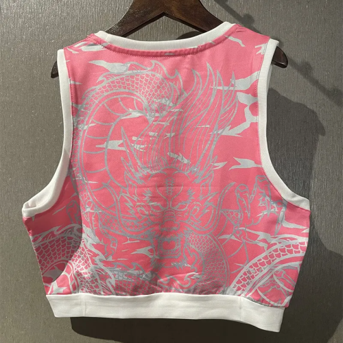 25-26 Real Madrid Pink Women Yoga Vest (女)