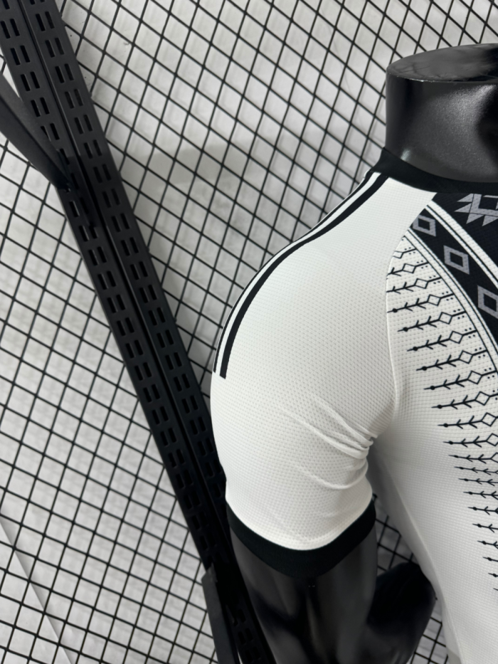 25-26 Club America White Black Player Version Soccer Jersey