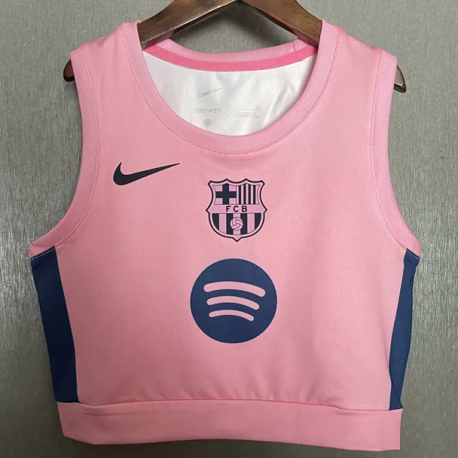25-26 Barcelona Pink Women Yoga Vest (女)