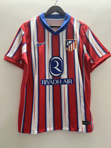 24-25 Atlético Madrid Home Fans Soccer Jersey