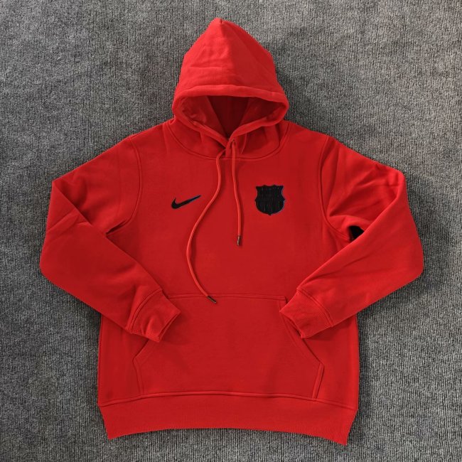 2024 Barcelona Red Fleece Hoodie