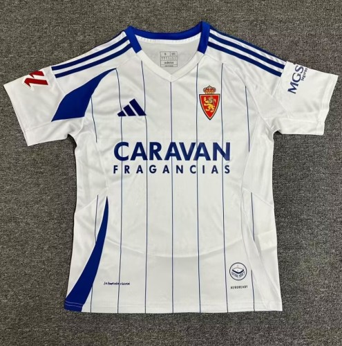 24-25 Zaragoza Home Soccer Jersey