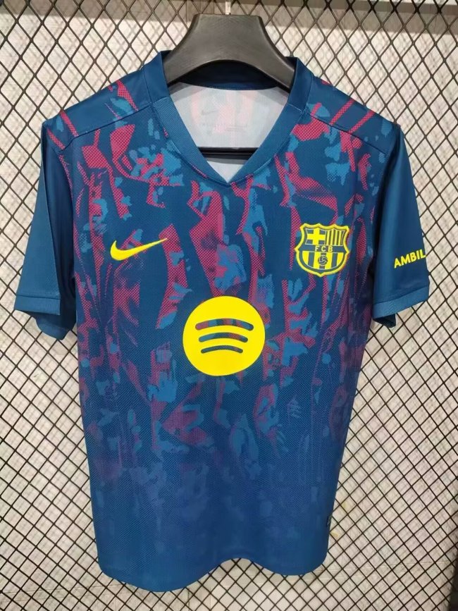 25-26 Barcelona Special Edition Training Soccer Jersey