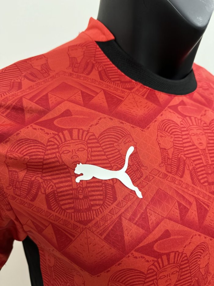 25-26 Egypt Home Players Soccer Jersey