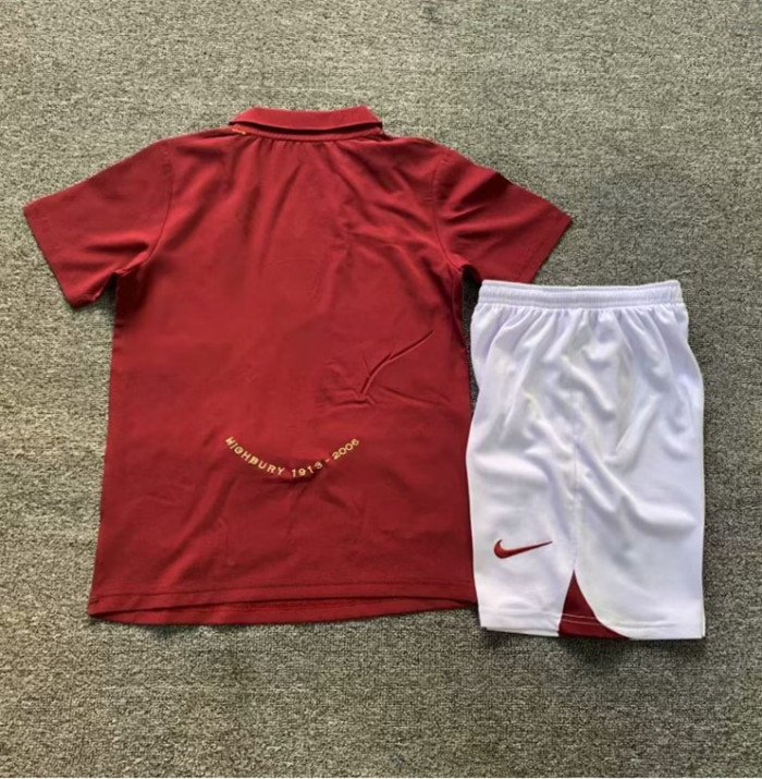 2005-2006 Arsenal Home Retro Kids Soccer Jersey