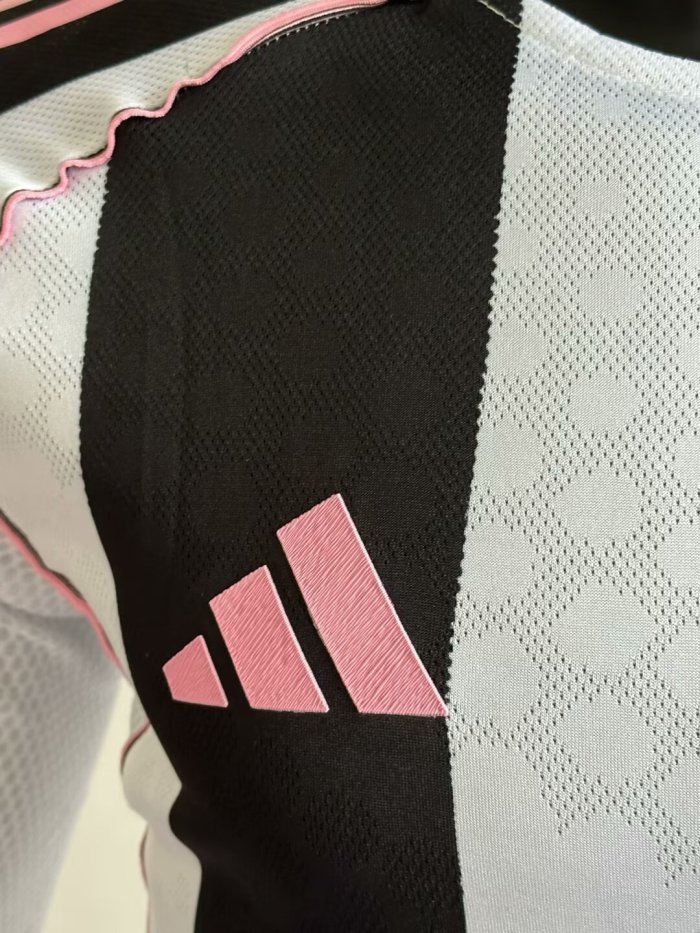 25-26 Juventus Home Long sleeves Player Version Soccer Jersey