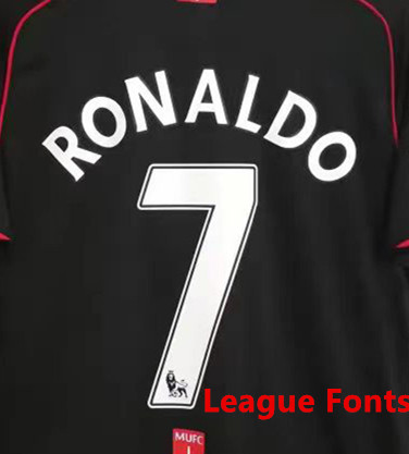 2007-2008 Manchester United Third Long SleevesRetro Soccer Jersey