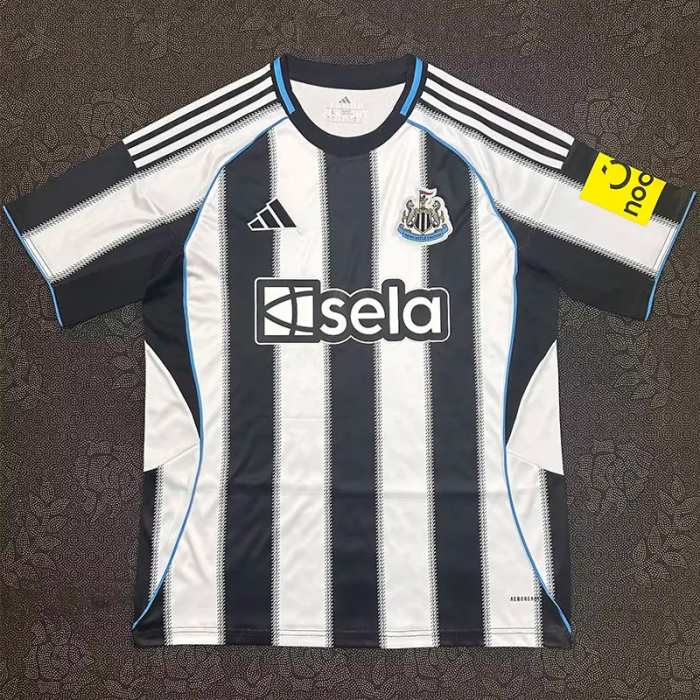 25-26 Newcastle Home Fans Soccer Jersey