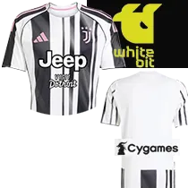 25-26 Juventus Home Long sleeves Player Version Soccer Jersey