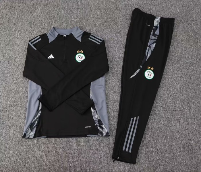 24-25 Algeria High Quality Half Pull Tracksuit