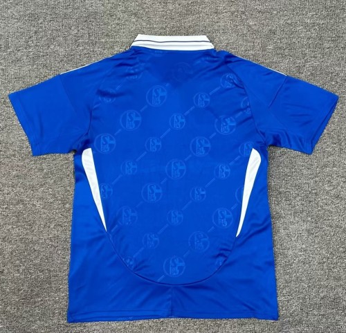 24-25 Schalke Home Fans Soccer Jersey