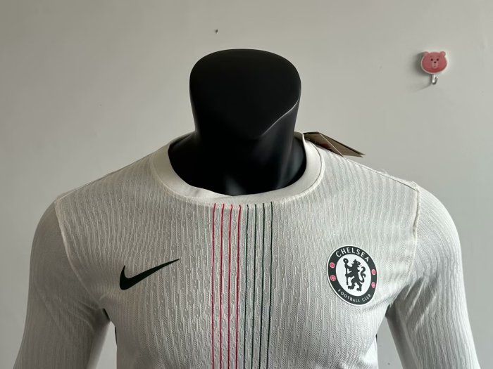 25-26 Chelsea Away Long sleeves Player Soccer Jersey