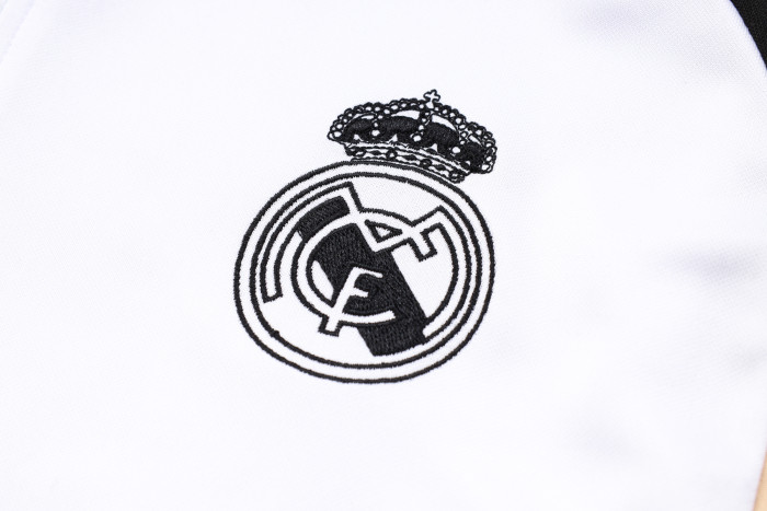 23-24 Real Madrid High Quality Half Pull Tracksuit