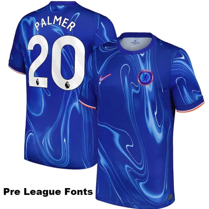 24-25 Chelsea Home Long Sleeve Soccer Jersey