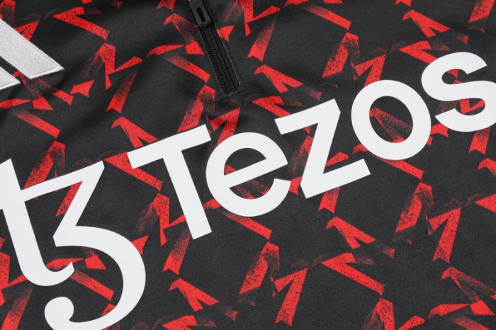 24-25 Manchester United High Quality Half Pull Tracksuit