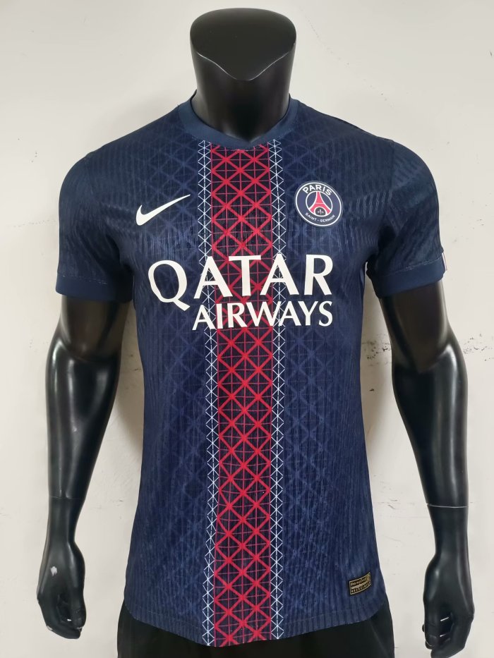 25-26 Paris Saint-Germain Home Player Version Soccer Jersey