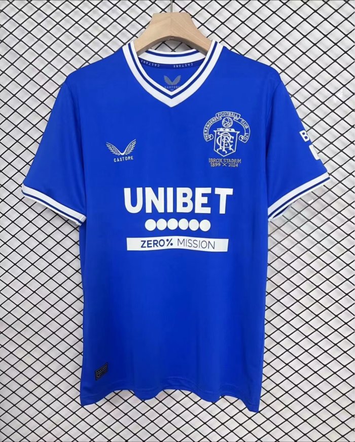 24-25 Rangers 125th Commemorative Edition Fans Soccer Jersey