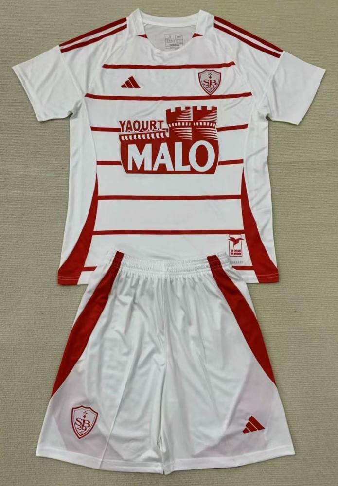 24-25 Stade Brestois Away Fans Adult Suit