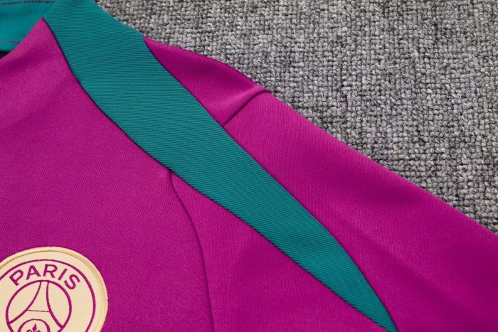 24-25 Paris Saint-Germain High Quality Half Pull Tracksuit