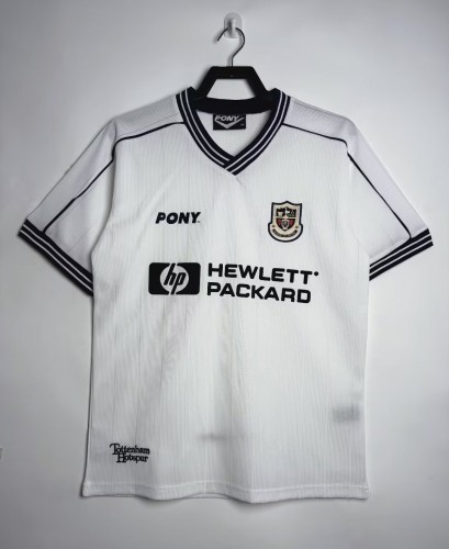 1997-1999 Tottenham Hotspur Home White Retro Soccer Jersey