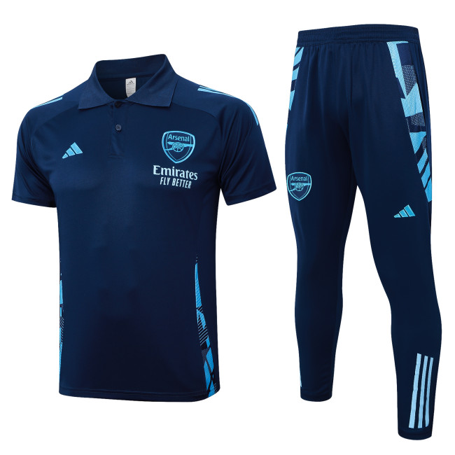 24-25 Arsenal High Quality Polo Tracksuit