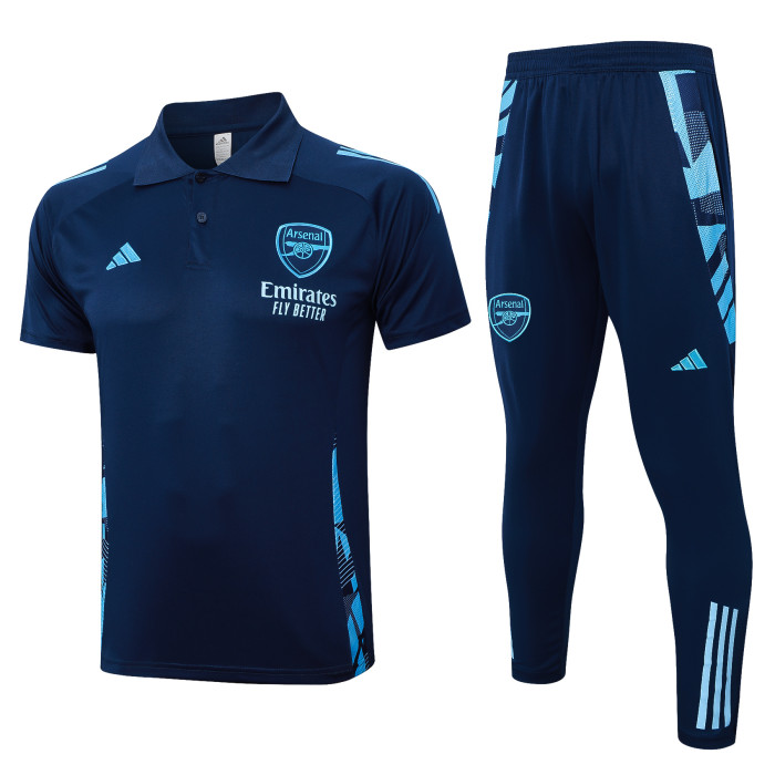 24-25 Arsenal High Quality Polo Tracksuit
