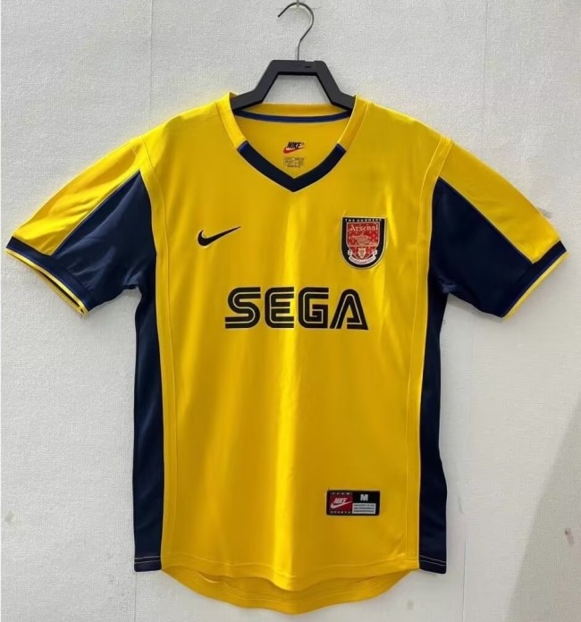 1999-2001 Arsenal Away Retro Soccer Jersey