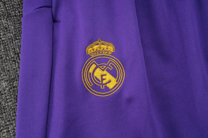 23-24 Real Madrid High Quality Half Pull Tracksuit
