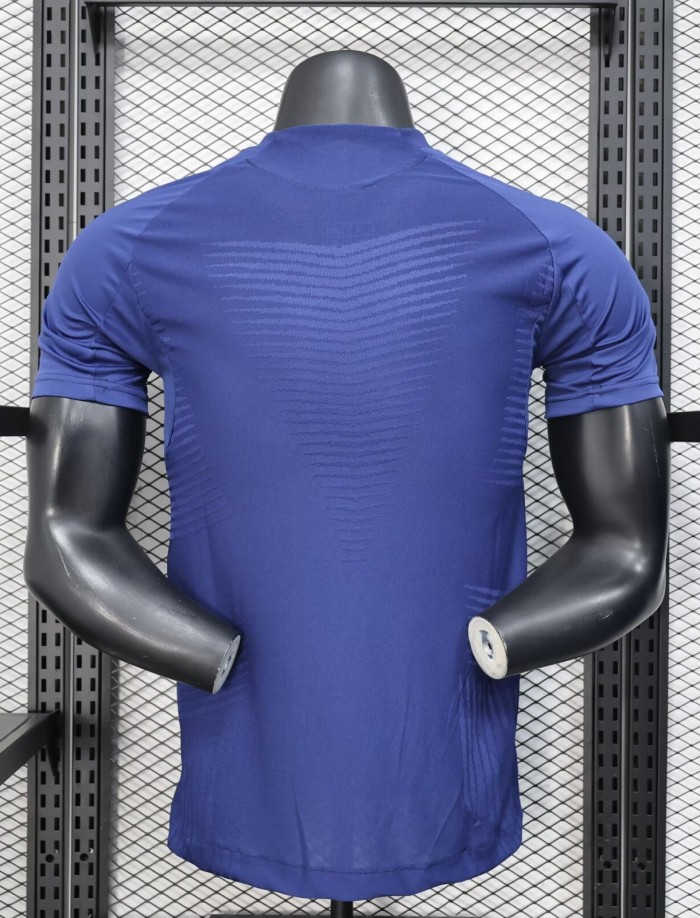 25-26 Manchester United Blue Special Edition Player Version Soccer Jersey