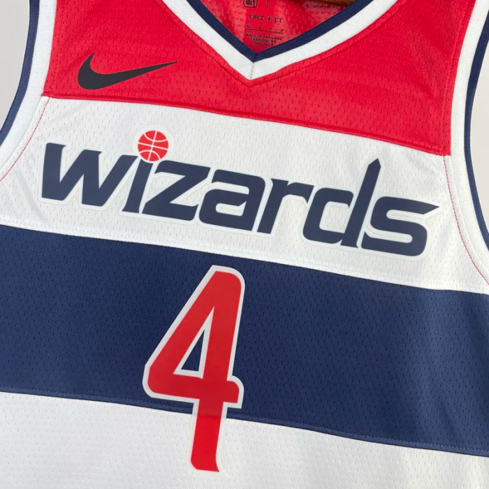 22-23 Wizards WESTBROOK #4 White Top Quality Hot Pressing NBA Jersey