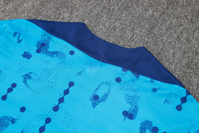 24-25 Chelsea High Quality Half Pull Tracksuit