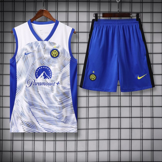 24-25 Inter Milan High quality Tank Top And Shorts Suit