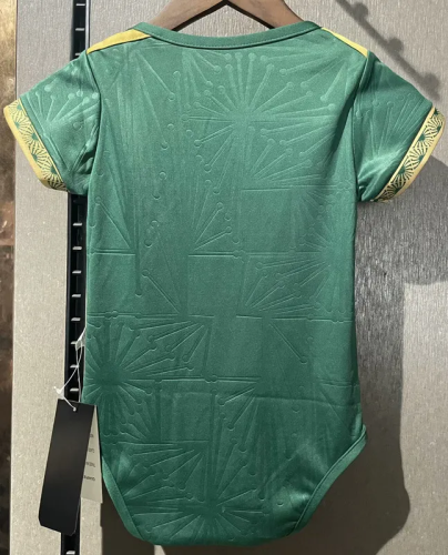25-26 Mexico Mexico Gold Cup Green Baby Infant Crawl Suit