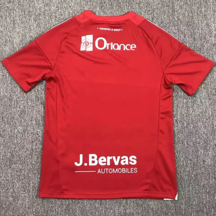 24-25 Stade Brestois 29 Home Fans Soccer Jersey